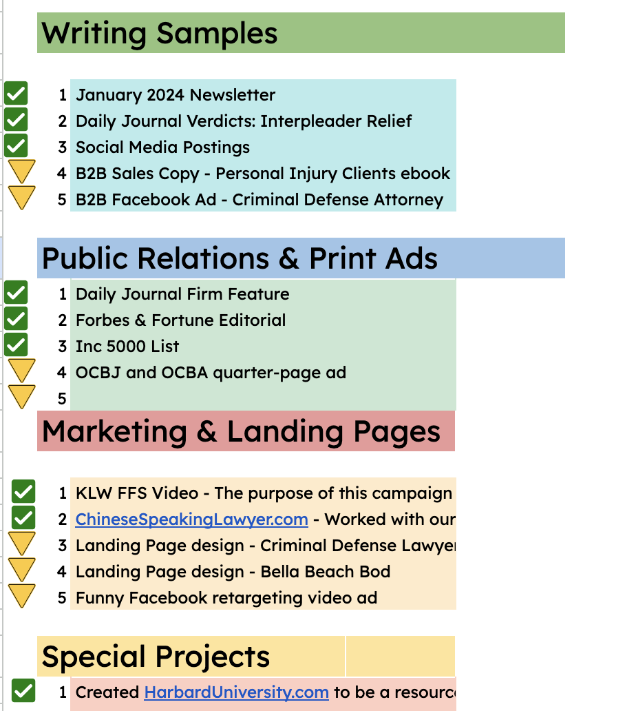 Portfolio Matrix vertical hero image